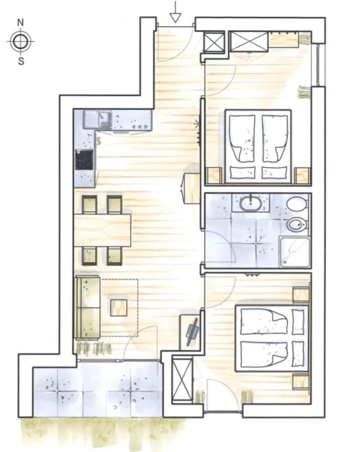 Ariala Apartments Falzes Exterior photo